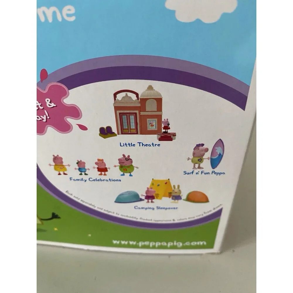 Peppa Pig Photo Booth Playtime Playset Peppa Pig & Zoe Zebra‎ NEW Sealed